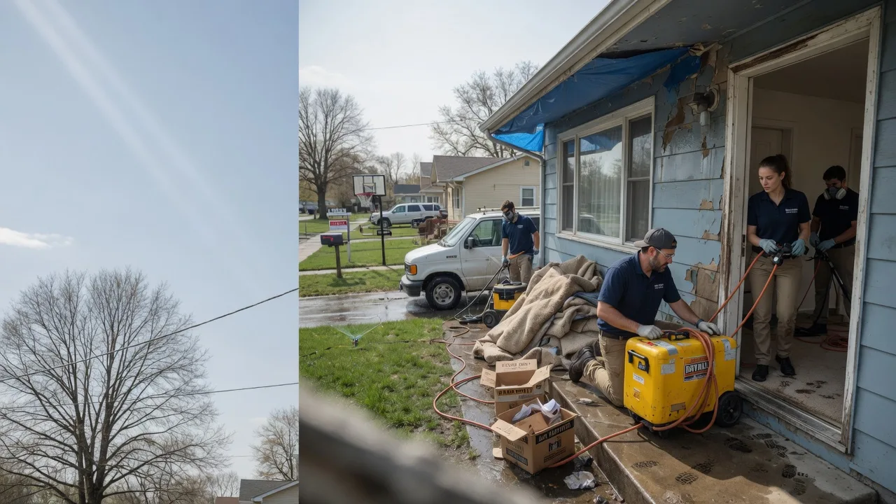 Basement Flood Cleanup in Hico, TX near me